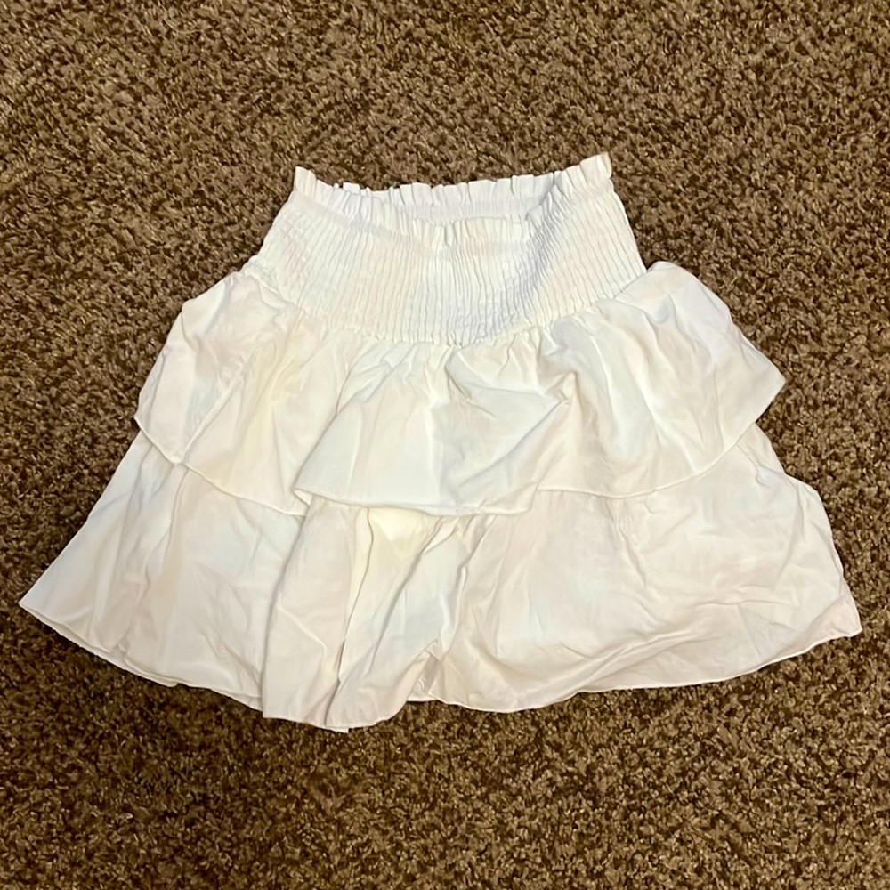 White SHEIN skirt; size XS.